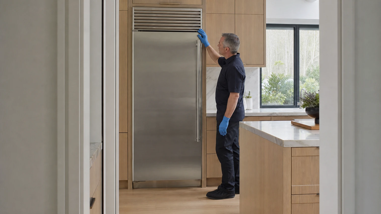 Luxury appliance service in New Canaan