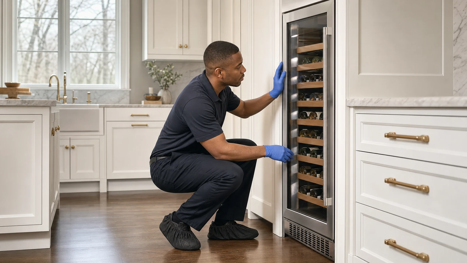 Built-in refrigerator diagnostic visit in New Canaan
